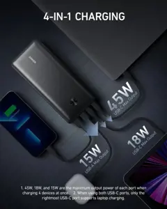 MAITINIMO BANKAS USB 25600MAH/POWERCORE III A1291H11 ANKER