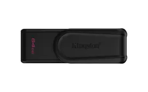 KINGSTON 64GB DATATRAVELER USB 3.2 EXODIA S (BLACK)