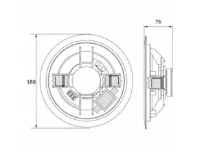 AVTEK CEILING SPEAKER CS 606
