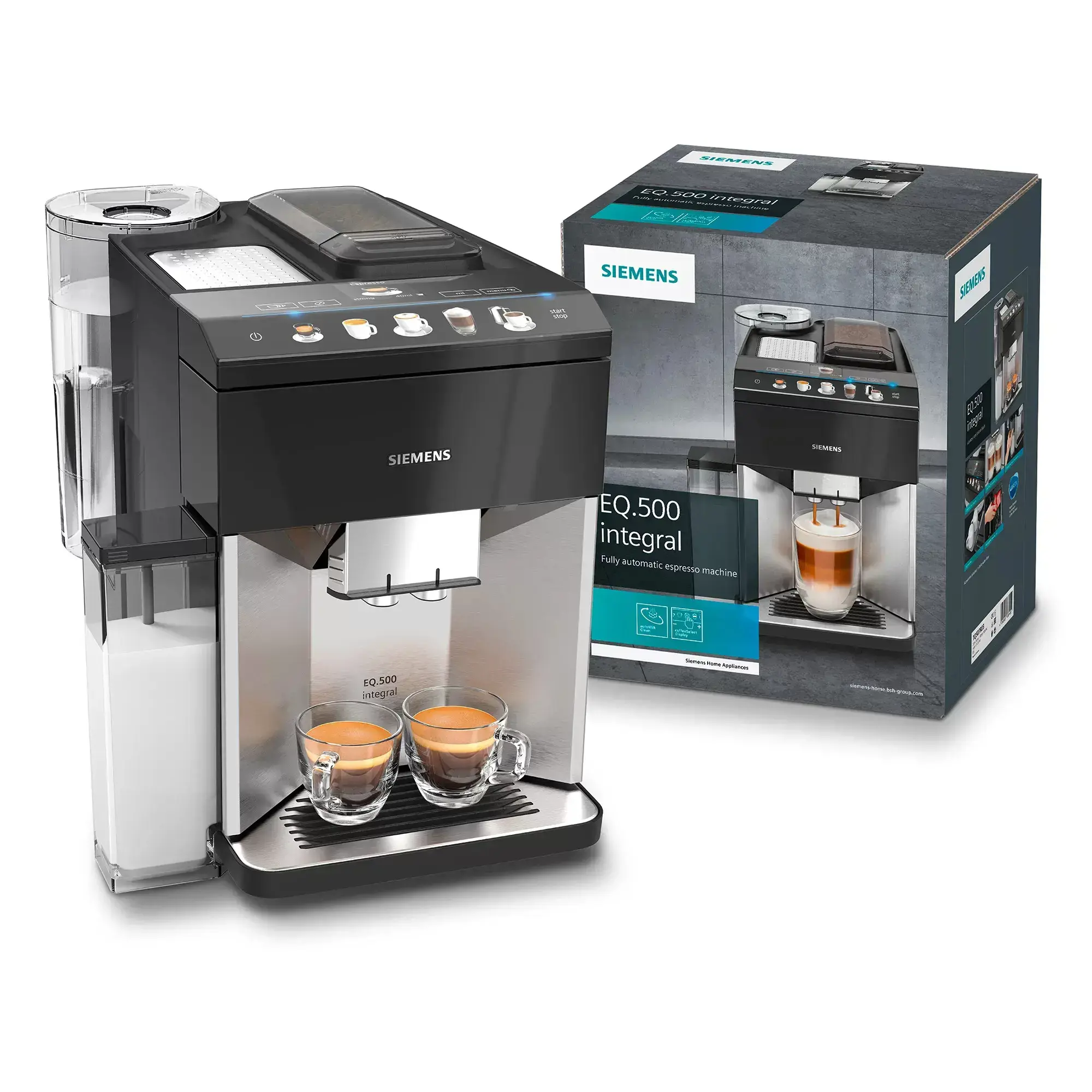 Kavos aparatas SIEMENS TQ507R03, 1,7 litrai, Juoda, Fully-auto