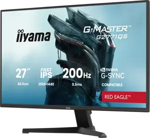iiyama G-MASTER G2771QS-B1 computer monitor 68.6 cm (27") 2560 x 1440 pixels Wide Quad HD Black