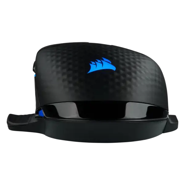 CORSAIR DARK CORE RGB PRO belaidė FPS/MOBA žaidimų pelė su SLIPSTREAM technologija, juodos spalvos, apšviesta RGB LED 18000 DPI, optinė (ES)