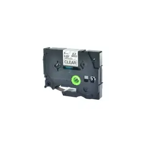 Analoginė juostelė Brother TZE-111 6 Black on clear