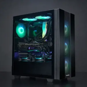 Chieftec HUNTER 2, Midi Tower, PC, Black, ATX, micro ATX, Micro-ITX, Metal, Tempered glass, Gaming