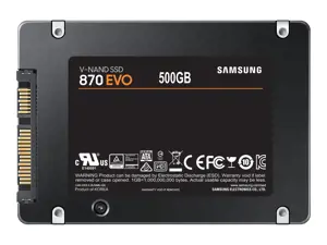 SSD diskas Samsung 870 EVO 500 GB, 2.5", Serial ATA III