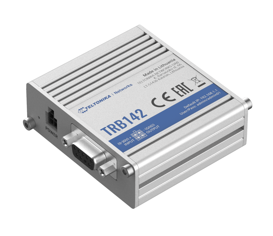 TELTONIKA TRB142 LTE/4G Compact Industrial Gateway
