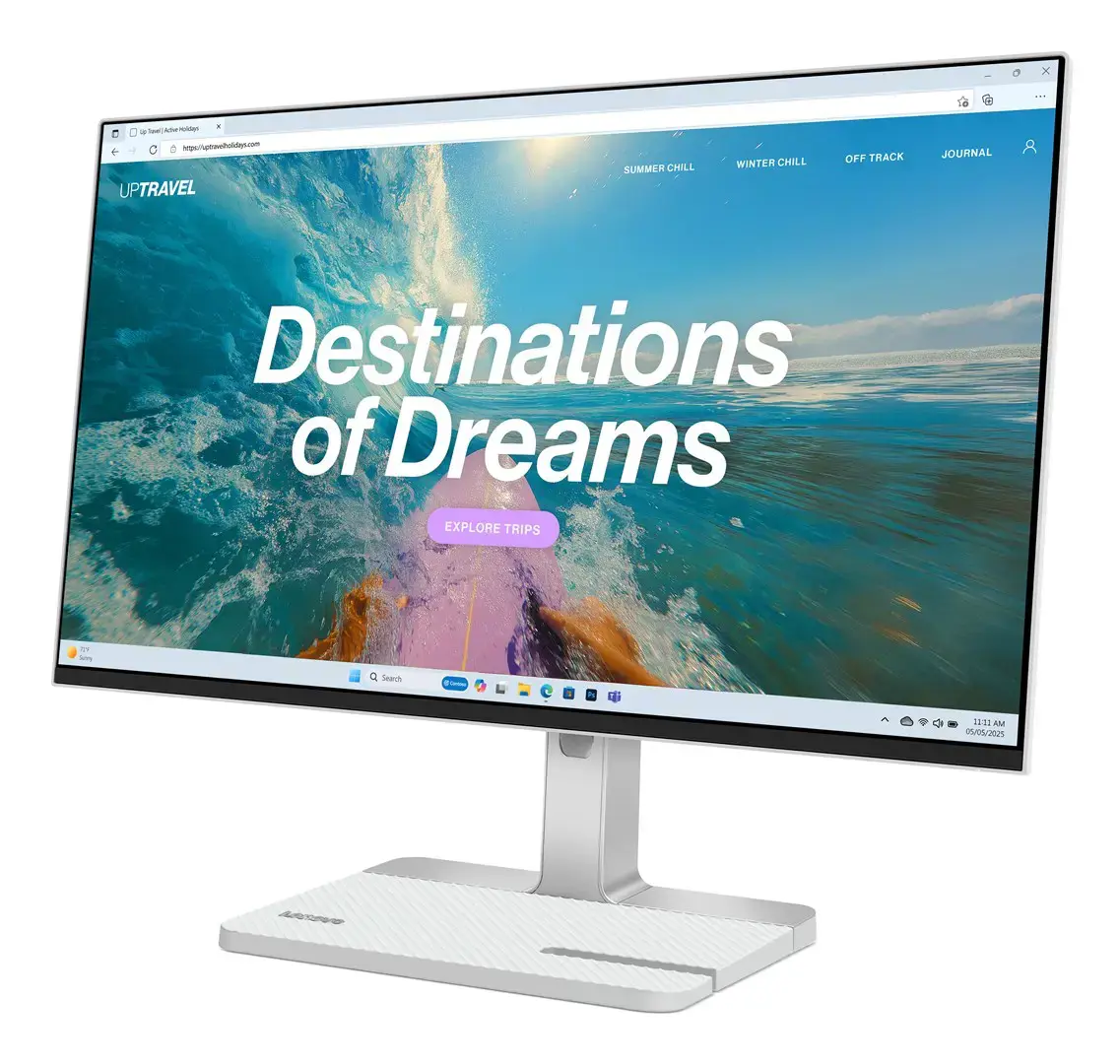 Lenovo L24D-4C computer monitor 60.5 cm (23.8") 1920 x 1080 pixels Full HD LCD Grey