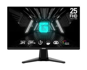 LCD Monitor MSI G255F 24.5" Gaming Panel IPS 1920x1080 16:9 180 Hz 1 ms G255F