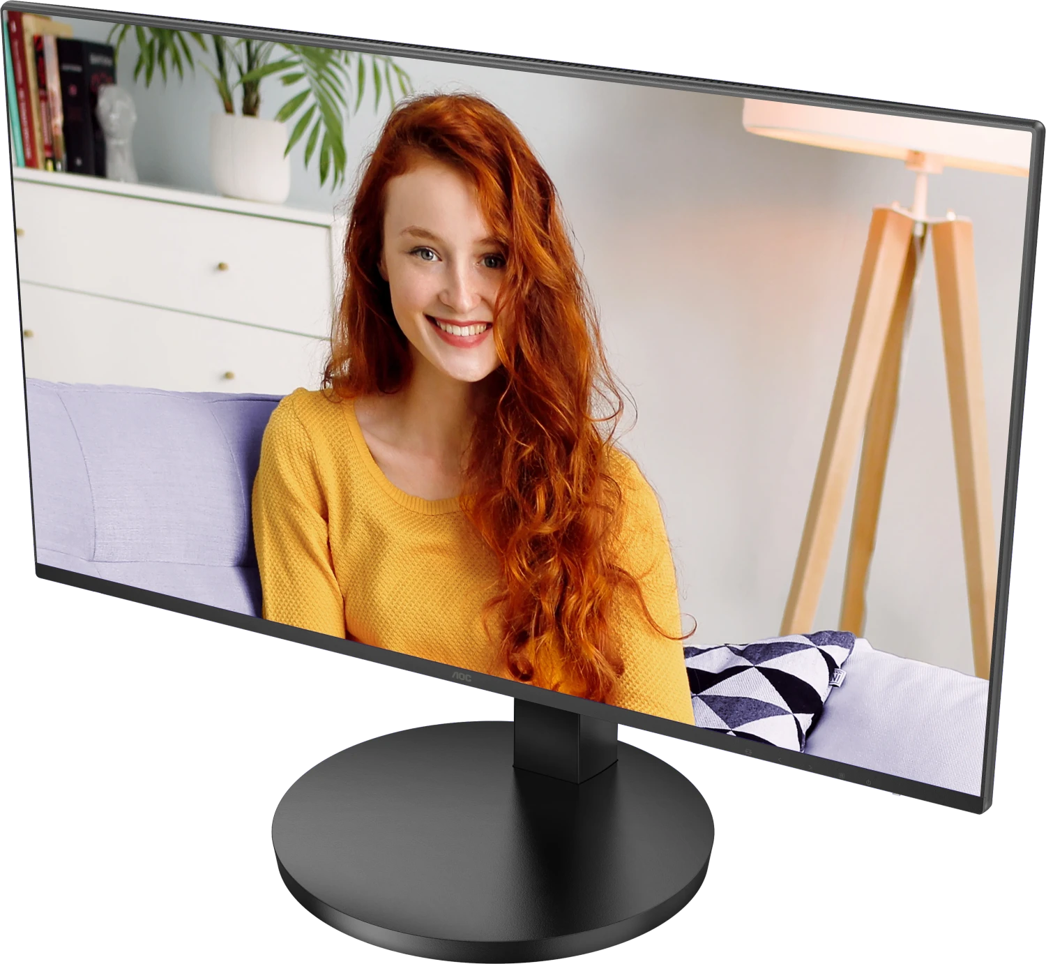 AOC B3 24B3CF2, 60.5 cm (23.8"), 1920 x 1080 pixels, Full HD, LED, 1 ms, Black