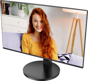 AOC B3 24B3CF2, 60.5 cm (23.8"), 1920 x 1080 pixels, Full HD, LED, 1 ms, Black
