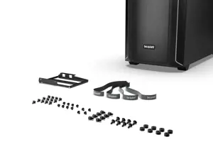 Būkite tylūs! Shadow Base 800 DX Black, Midi Tower, Kompiuteris, Juoda, ATX, EATX, micro ATX, Mini-ITX, Akrilonitrilo butadieno stirenas (ABS), Plienas, Grūdintas stiklas, Multi