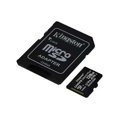 Kingston 128GB microSDXC Canvas Select Plus 100R A1 C10 Card + ADP EAN: 740617298703