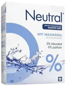 NEUTRAL WHITE WASH skalbimo milteliai baltiems, 3kg