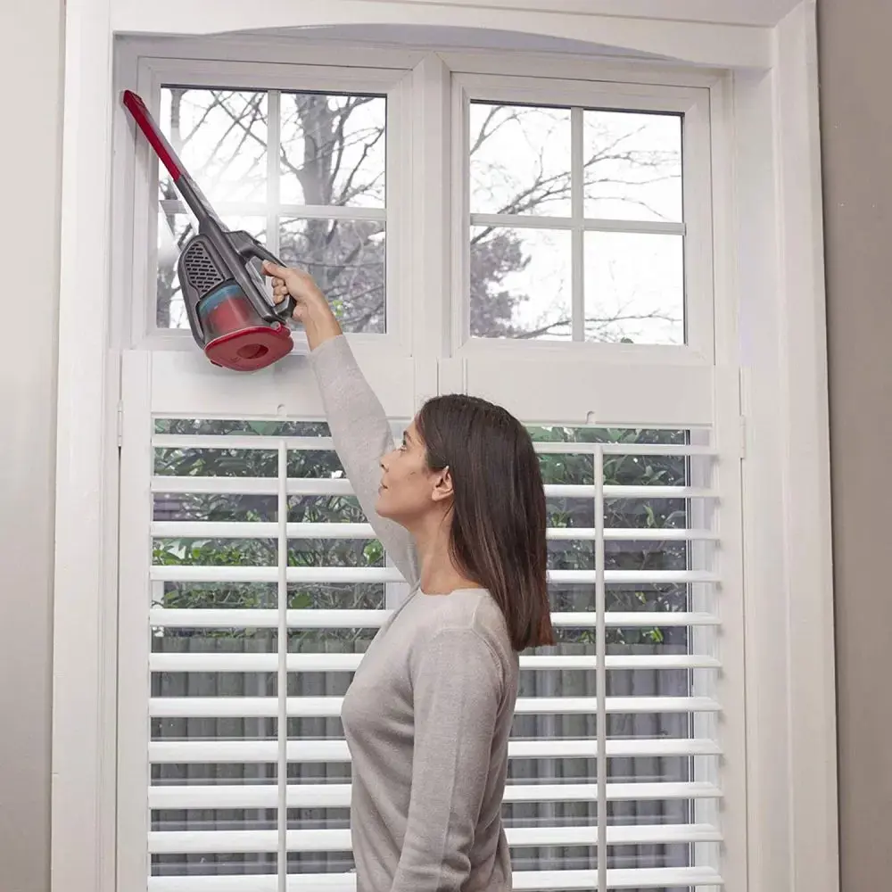 "Black &amp; Decker Dustbuster" juodas, raudonas dulkių maišelis