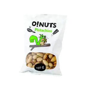 Kepinti ir sūdyti pistacijų riešutai O!NUTS, 150 g
