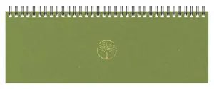 Kalendorius stalinis MEMO ECO šv žalia