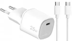 CELLY UP TC 1 USB-C 25W + C TO C CABLE