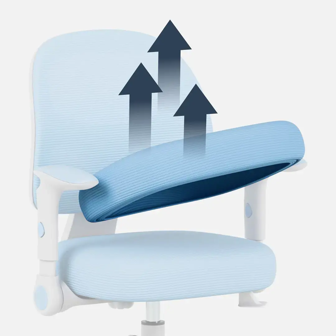 Junior 5.0 Blue swivel chair