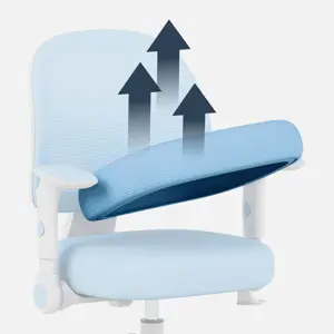 Junior 5.0 Blue swivel chair