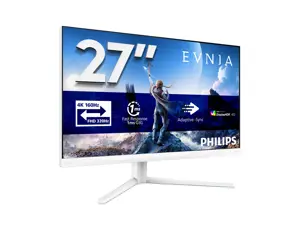 Philips 27M2N5901A/00 | 27 " | Fast IPS | UHD | 16:9 | 160 Hz | 1 ms | 3840 x 2160 pixels | 350 cd/m² | HDMI ports quantity 2 | White