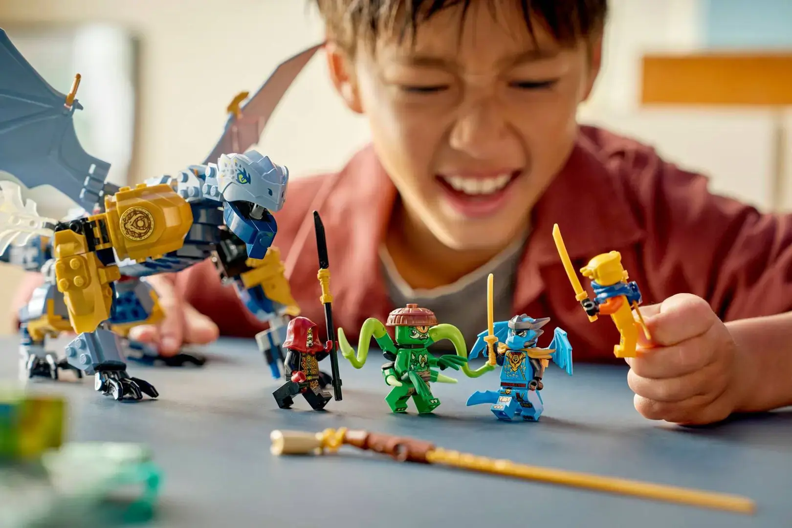 LEGO NINJAGO 71855 Ninja Dragon Riyu's Battle