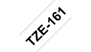 Brother Laminated tape 36mm, Black on transparent, TZe, Thermal transfer, Brother, Brother PT-9600, PT-9700PC, PT-9800PCN, 3.6 cm