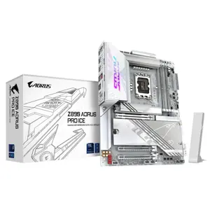 Mainboard GIGABYTE Intel Z890 LGA1851 ATX Memory DDR5 Memory slots 4 1xPCI-Express 4.0 1x 1xPCI-Exp…