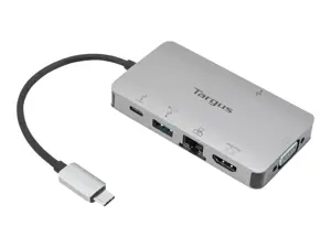 Targus DOCK419, laidinis, USB 3.2 Gen 1 (3.1 Gen 1), C tipo, 100 W, 10,100,1000 Mbps, 10BASE-T, 100…