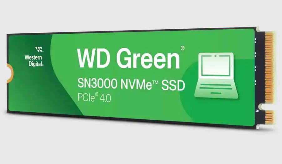 SSD diskas WESTERN DIGITAL Green 1024 GB, M.2, PCI Express 4.0