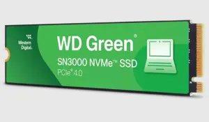 SSD diskas WESTERN DIGITAL Green 1024 GB, M.2, PCI Express 4.0