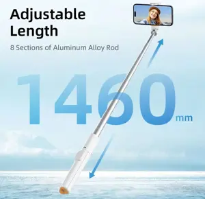 Tech-Protect selfie stick tripod L09S Bluetooth, white