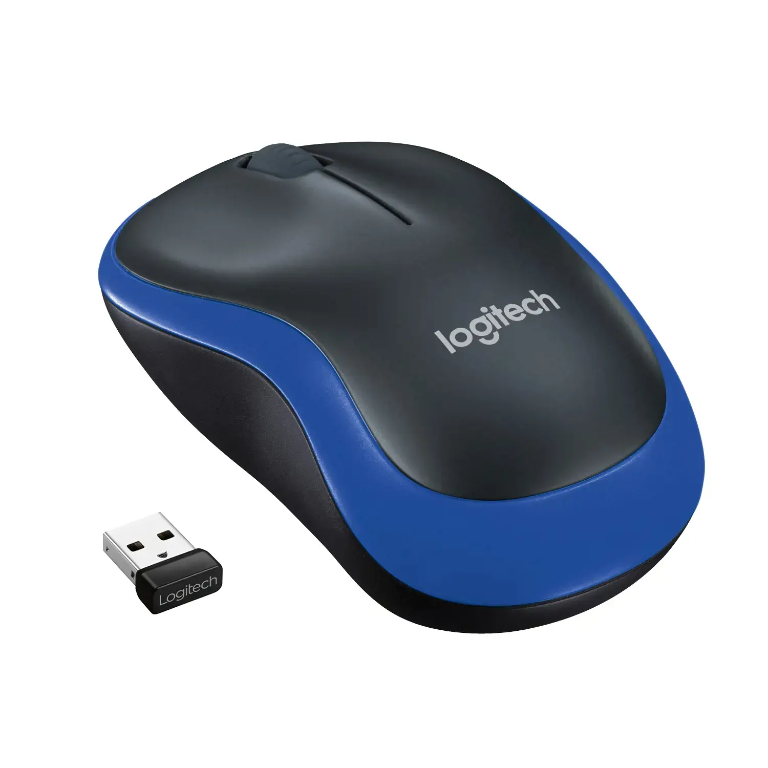 LOGITECH M185 belaidė pelė - mėlyna - EER2