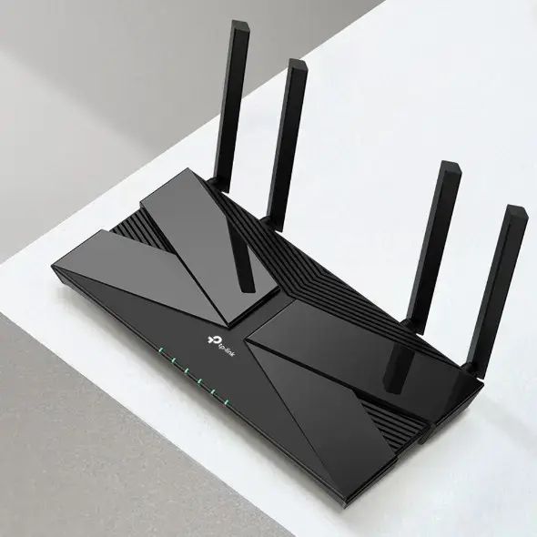 TP-Link ARCHER AX23, "Wi-Fi 6" (802.11ax), dviejų dažnių (2,4 GHz / 5 GHz), Ethernet LAN, 5G, juodas, stalinis maršrutizatorius