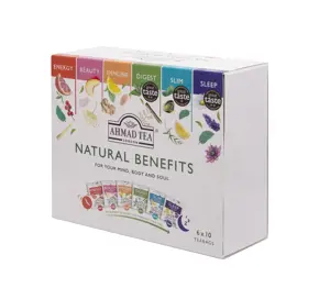 Ahmad Tea Įvairių rūšių ir žolelių užpilų rinkinys, 6x10 pak.