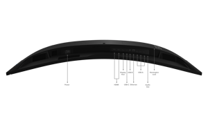 Lenovo Legion R45w-30, 113 cm (44,5"), 5120 x 1440 taškų, DQHD, LED, juoda