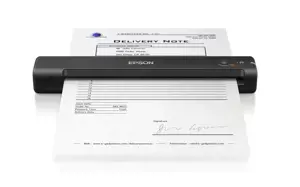 "Epson WorkForce ES-50", 600 x 600 DPI, 48 bitų, 24 bitų, 16 bitų, 8 bitų, 5,5 sek.