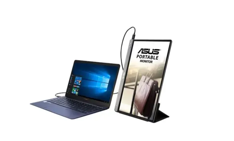Monitorius ASUS ZenScreen MB14AC Portable USB 14inch IPS FHD USB Type-C Anti-glare surface