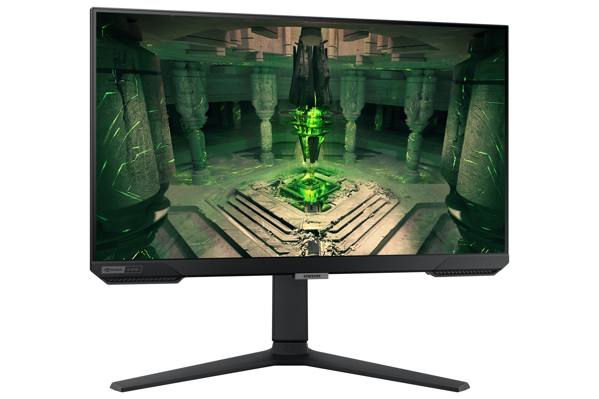 Monitorius Samsung Odyssey LS25BG400EUXEN, 63.5 cm (25"), 1920 x 1080 pixels, Full HD, IPS, 1 ms, Black