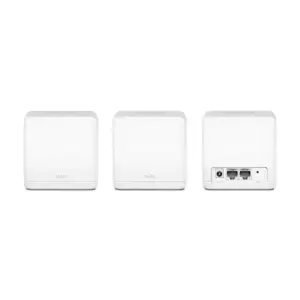 "Mercusys" AC1300 "Halo H30G" (3 vnt.) 802.11ac, 400+867 Mbit/s, Ethernet LAN (RJ-45) prievadai 2, tinklelio palaikymas taip, MU-MiMO taip, balta