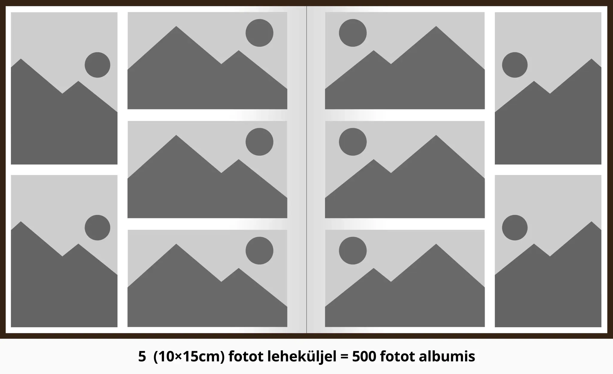 Albumas B100PG Classic Cream, rudos spalvos