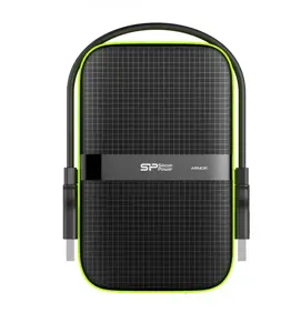 SILICONPOW SP010TBPHDA60S3K Išorinis kietasis diskas Silicon Power Armor A60 2.5 1TB USB 3.0, IPX4, juodas