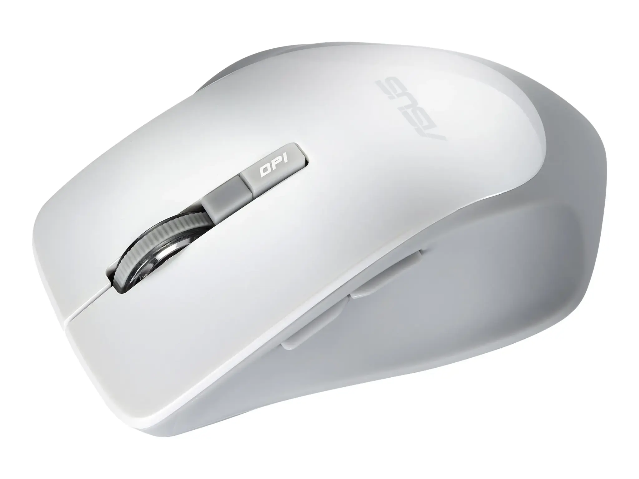 ASUS WT425, dešinioji ranka, optinis, RF belaidis, 1600 DPI, perlamutrinis, baltas