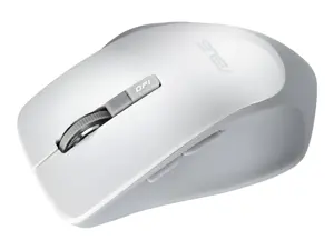 ASUS WT425, dešinioji ranka, optinis, RF belaidis, 1600 DPI, perlamutrinis, baltas
