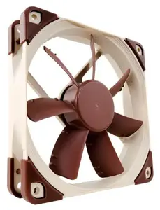NOCTUA 120 mm ventiliatorius nuo 10,7 dBA, 300-1200 aps/min