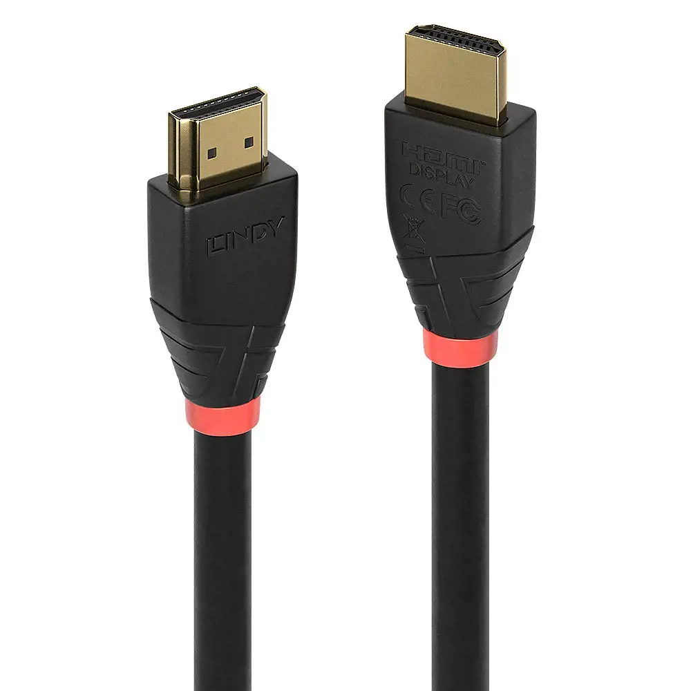 "Lindy" 10 m aktyvusis HDMI 2.0 18G kabelis, 10 m, A tipo HDMI (standartinis), A tipo HDMI (standartinis), 18 Gb/s, garso grįžtamasis kanalas (ARC), juodas