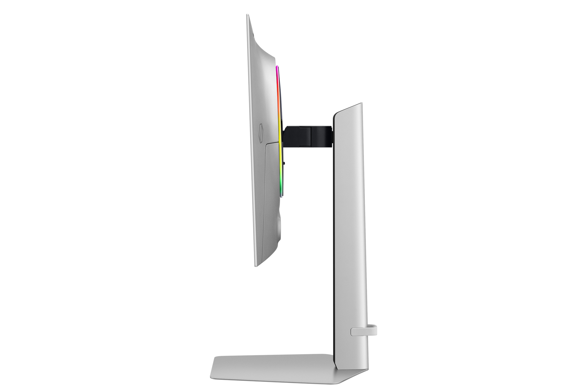 Samsung G60SD, 68.6 cm (27"), 2560 x 1440 pixels, Quad HD, OLED, 0.03 ms, Silver