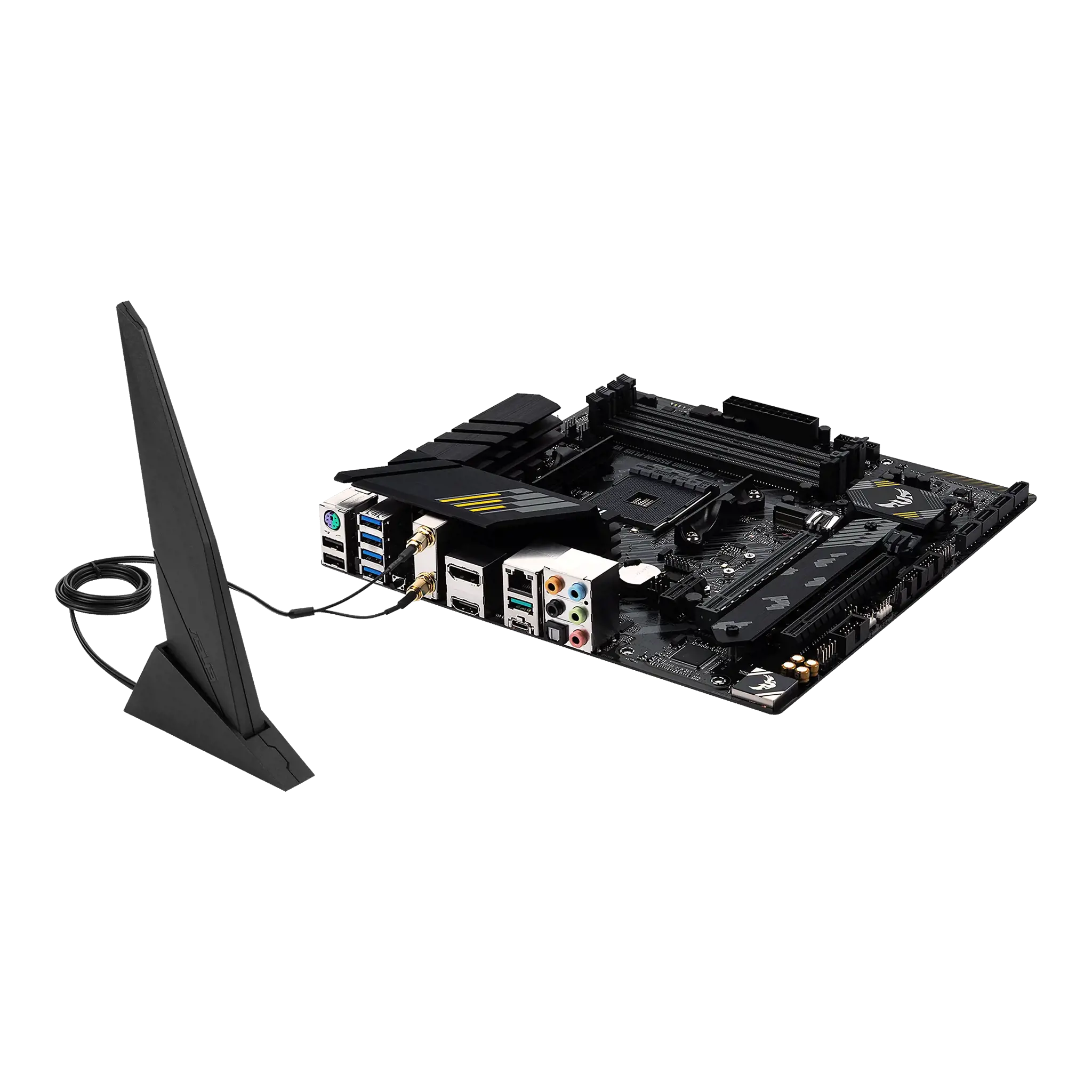 ASUS TUF GAMING B550M-PLUS WIFI II, AMD, "Socket AM4", "AMD Ryzen™ 3", "AMD Ryzen™ 5", "AMD Ryzen™ 7", 3 kartos "AMD Ryzen™ 9", 5 kartos "AMD Ryzen 9", "Socket AM4", DDR4-SDRAM, 128 GB