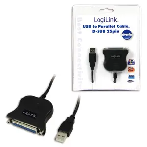 LOGILINK UA0054A LOGILINK - Adapter USB to D-SUB 25 cable