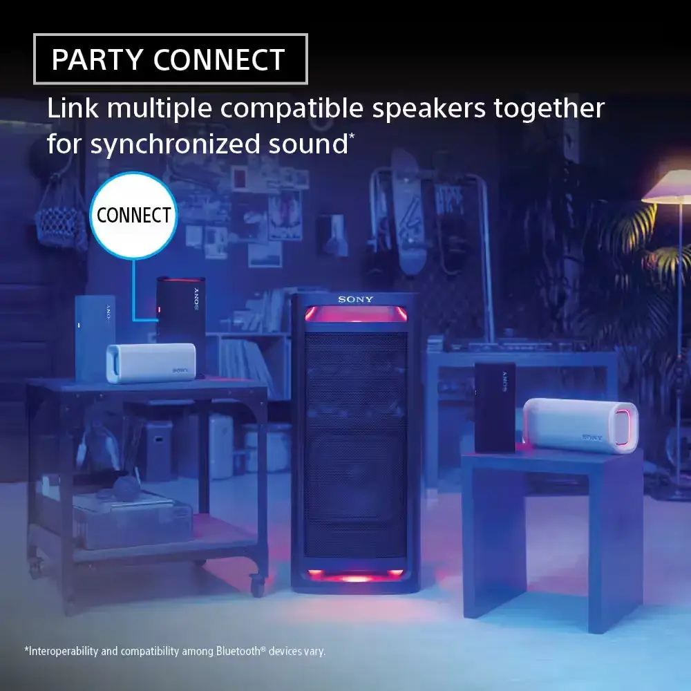 Sony Speaker | ULT FIELD 3 | Waterproof | Bluetooth | White | Portable | Wireless connection