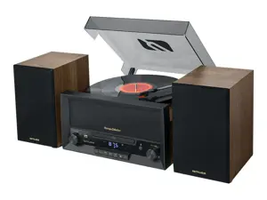 "Muse Turntable Micro System" MT-120MB USB prievadas, AUX įvestis